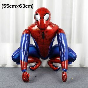 新品　スパイダーマン　3Dバルーン お誕生日 パーティーグッズ　巨大風船　匿名配送　追跡可能