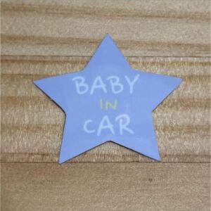 Baby In CAR 36 プリント ステッカー 409 #bFUMI #oFUMI アウトレット