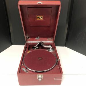 Gramophone HMV-102 グラモフォン　ポータブル蓄音機 希少