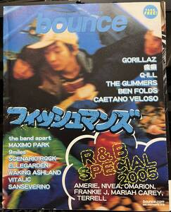 bounce 2005/5 FISHMANS フィッシュマンズ 特集 タワーレコード タワレコ 非売品 2005年5月号 絶版 廃番 レア 希少 DUB レゲエ reggae