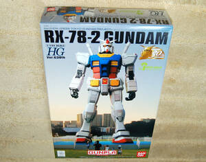 プラモデル HG ガンダム G30th GREEN TOKYO RX-78-2 GUNDAM 機動戦士ガンダム お台場ガンダム 1/144 HG ガンプラ HGUC バンダイ BANDAI RG