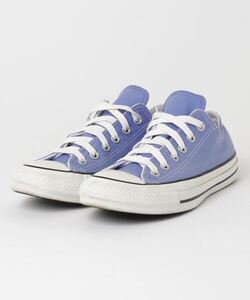 「CONVERSE」 ローカットスニーカー 23.5cm ブルー レディース