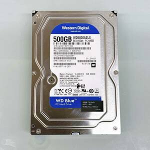 「正常」判定 3.5インチ HDD 500GB ウエスタンデジタル WD5000AZLX 26112時間 ジャンク扱い B2068