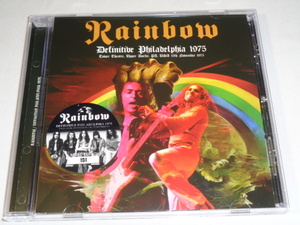 RAINBOW/DEFENITIVE　PHILADELPHIA　1975 CD