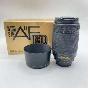 Nikon ニコン NIKKOR ニッコール F AF ED Zoom-Nikkor 70-300mm f/4-f/5.6 D レンズ 箱付き