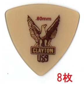 CLAYTON　USA /0.80mm： 新品未使用/トライアングル：　８枚　