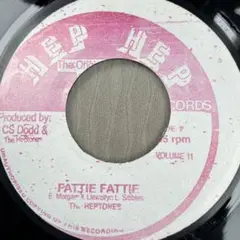 The Heptones Fattie Fattie 45rpm