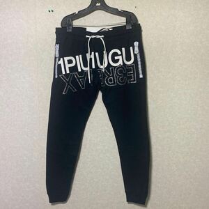 1PIU1UGUALE3 RELAX スウェットパンツ 新品未使用 ブラック XXL