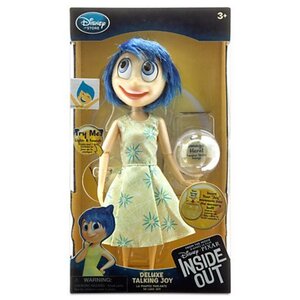 ディズニー ピクサー インサイドヘッド ヨロコビ フィギュア Disney PIXAR Inside Out