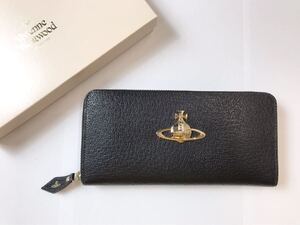 (D) Vivienne Westwood ヴィヴィアンウエストウッド ラウンドファスナー 長財布