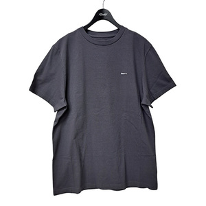 ディセンダント DESCENDANT CACHALOT COTTON STRIP SS CLASSIC FIT　ワンポイントTシャツ グレー サイズ:3 8047000103814