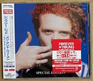 CD★SIMPLY RED 「MEN AND WOMAN - SPECIAL EDITION」　シンプリー・レッド、未開封