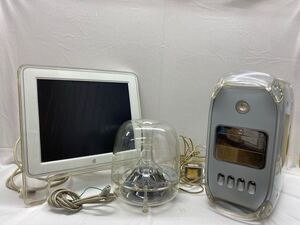 Apple Power Mac G4 M8570 ディスプレイ/スピーカー付 macOS PC デスクトップPC アップル パワーマック ハーマンカードン