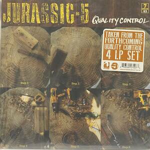 JURASSIC 5 QUALITY CONTROL JURASS FINISH FIRST 7inch 7インチ 45 EP rap hip hop muro koco Cut Chemist dj Nu Mark