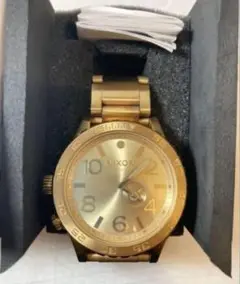 NIXON GOLD ニクソン Nixon 腕時計ゴールドカラー