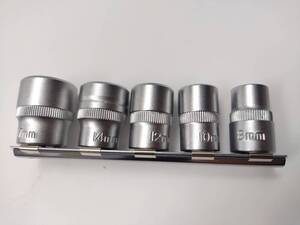 新品　未使用　メーカー不明 リバースソケットセット 8mm/10mm/12mm/14mm/17mm