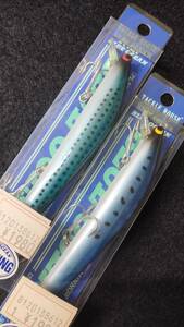 ●新品 未使用 未開封 TACLE HOUSE タックルハウス K-TEN BLUE OCEAN ブルーオーシャン 125mm 2セット no.111