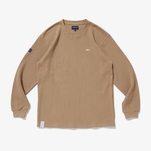 希少★新品本物【BEIGE★3】★GAUFRE WAFFLE LS ゴーフルワッフル カチャロット 正規店購入 ディセンダント 限定 入手困難 DESCENDANT 21AW