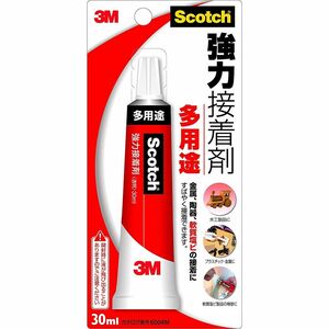 （まとめ買い）スリーエム スコッチ 強力接着剤 多用途 30ml 6004M 〔5個セット〕