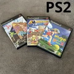 PS2ソフト3本セットボンバーマンランド3 塊魂　みんなのテニス