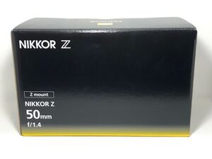 #02【新品未使用】Nikon ニコン NIKKOR Z 50mm f/1.4