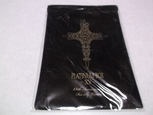 ☆　ガクト　Gackt　PLATINUM BOX XV　【　巾着　きんちゃく　約15 x 22cm ♪未開封新品　】