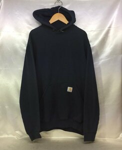 Carhartt カーハート ORIGINAL FIT オリジナルフィット プルオーバーパーカー サイズ：S カラー：ネイビー