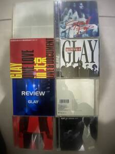 GLAY DVD+ベストアルバム 2CD DRIVE Complete BEST 外ケース+ベストアルバム CD REVIEW+アルバム 2CD+アルバム CD 計8枚