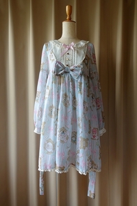 ANGELIC PRETTY Upside Down Story Alice ワンピース + バレッタ