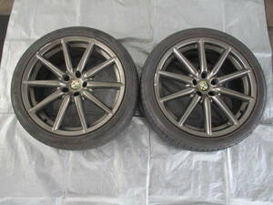 アルファロメオ 159 3.2JTS Q4 2020年製 ファルケン AZENIS FK510 タイヤ 235/40R19 & 純正 19インチ アロイ ホイール 2本セット/AL159-T02