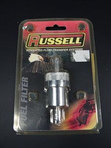 アウトレット!!　 RCエンジニア フューエルフィルター 6mm クローム RUSSELL　 R4508C　