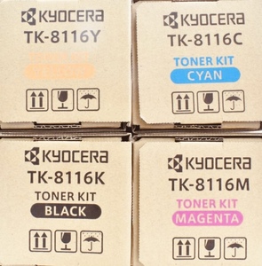 即決　送料込み 　未使用 京セラ 純正 トナー TK-8116 4色（シアン・マゼンタ・イエロー・ブラック） KYOCERA tk8116