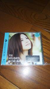 一応未開封 YUI HOLIDAYS IN THE SUN シュリンク剥がれあります