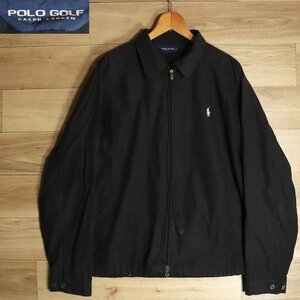 J12J/Y4.9-4　90s　POLO GOLF RALPH LAUREN　ポロゴルフ ラルフローレン　スウィングトップ　ハリントンジャケット　アメリカ古着