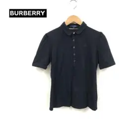 S2014-W◆BURBERRY バーバーリー ポロシャツ パフスリーブ