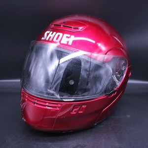 【MFJ公認／ＳＨＯＥＩ フルフェイスヘルメット シンクロテック／sincrotec／2007年1月製／ＸＬ61-62ｃｍ】