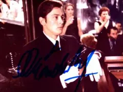 アラン・ドロン直筆サイン入り2Lサイズ写真…Alain Delon…