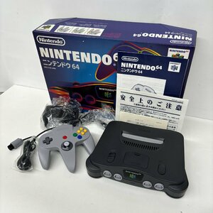 1円～/未使用/保管品/Nintend/任天堂/ニンテンドー64/NUS-001/付属品・箱付/ゲーム/ジャンク/K021