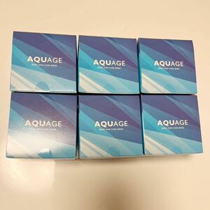 アクアージュ スキンケアジェル 美容ジェル 55g 6箱セット アウラ Aura AQUAGE