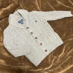 Polo Ralph Lauren グレー カーディガン 2T