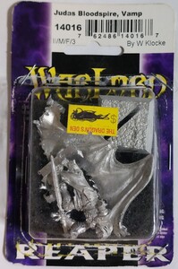 リーパー REAPER ファンタジー メタルフィギュア Judas Bloodspire, Vamp 開封品 TRPG WARLORD FANTASY MINIATURE