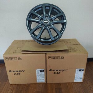 [16159] [オートバックス LEBEN LH] 16x6.5J +50 PCD114.3 5穴 展示未使用品 4本