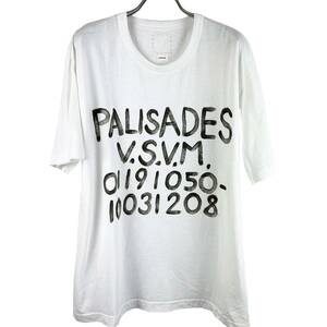 VISVIM(ビズビム) Palisades V.S.V.M. T Shirt (white)