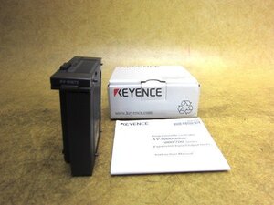 *未使用品 KEYENCE キーエンス 16点 ネジ端子台 KV-B16TD MOSFET(シンク) 過電流保護あり PLC プログラマブルコントローラ 制御機器