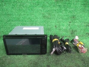 335241★KENWOOD/ケンウッド【MDV-S710W】彩速 ナビ★カーナビ★フルセグ 内蔵★地デジ DVD ipod Bluetooth★2022年★動作OK