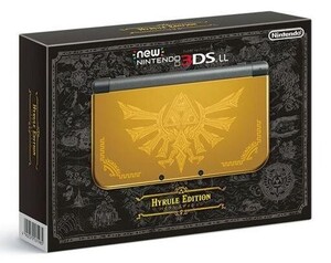 中古ニンテンドー3DSハード Newニンテンドー3DSLL本体 ハイラルエディション