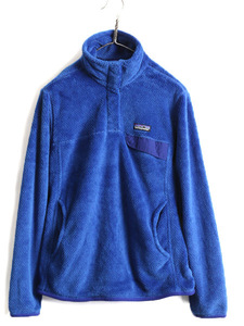 14年製 ■ パタゴニア リツール スナップT プルオーバー ジャケット ( レディース M ) 古着 Patagonia フリース ブルゾン ジャンパー ボア