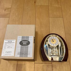 セイコー SEIKO 置き時計 BZ323B 新品 未使用 未開封 2009年 ゴージャス RHYTHM スモールワールド Small World