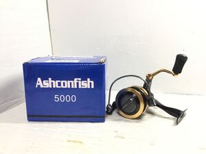 [K-2025]美品 Ashconfish AF5000b スピニングリール★フィッシング 釣り道具 リール☆売り切り 1円スタート!!