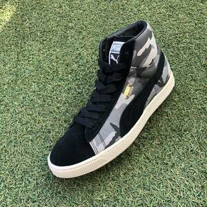 美品25 PUMA SUEDE MID プーマ スエードミッド HW487